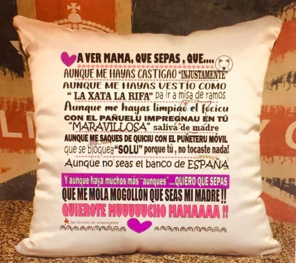 COJÍNN MAMÁ QUIERO QUE SEPAS