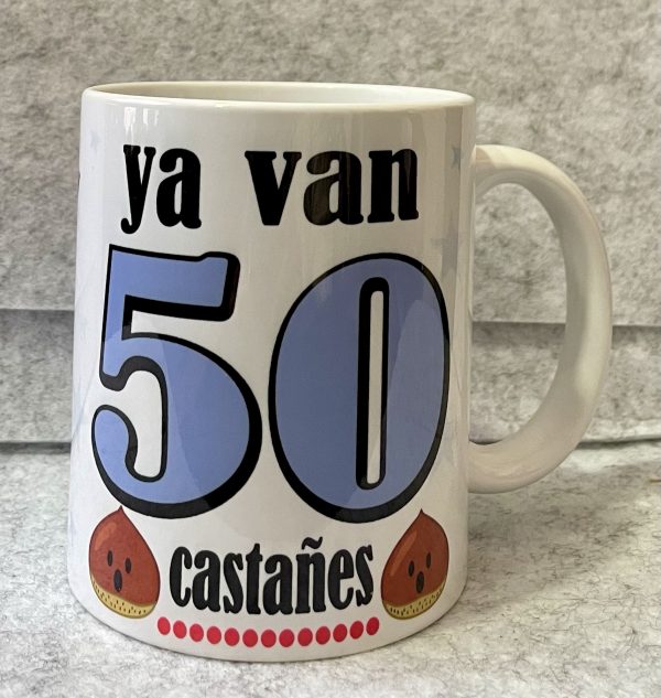TAZA 50 CASTAÑES