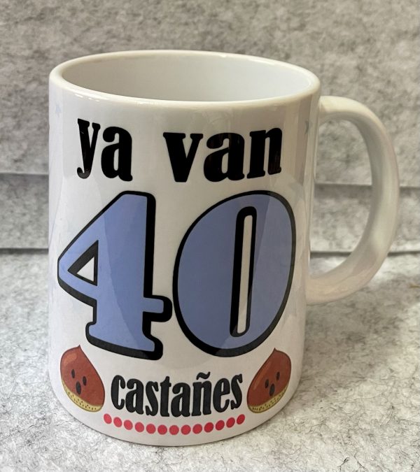 TAZA 40 CASTAÑES