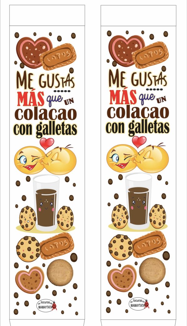 CALCETINES ME GUSTAS MÁS …COLACAO