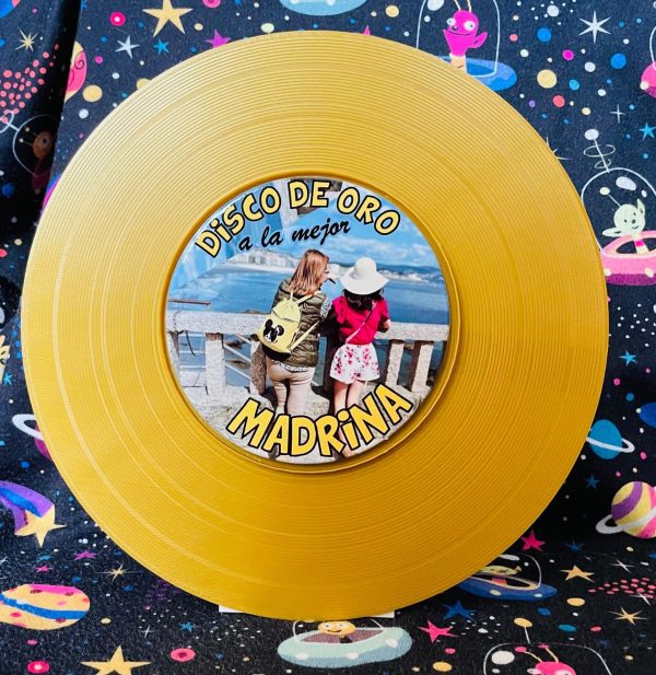 DISCO DE ORO MEJOR PADRINO / MADRINA