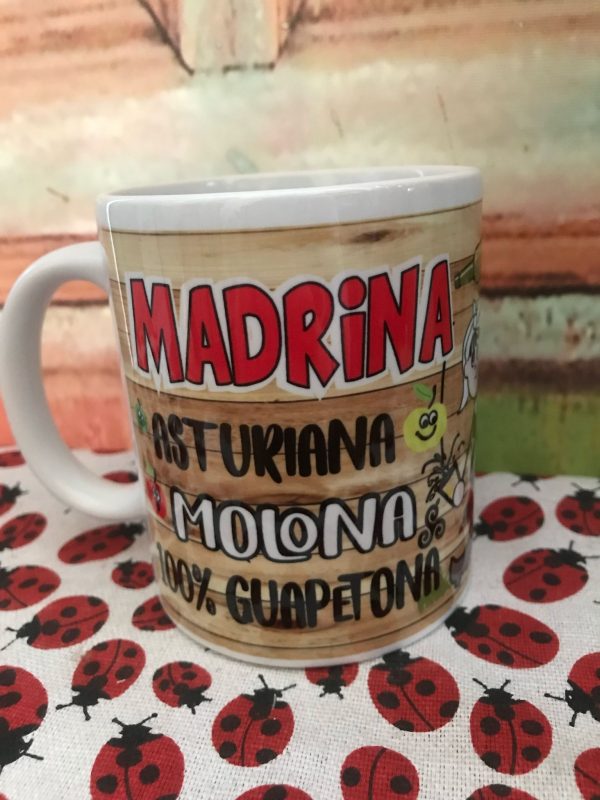 TAZA MADRINA ASTURIANA MOLONA - Imagen 2