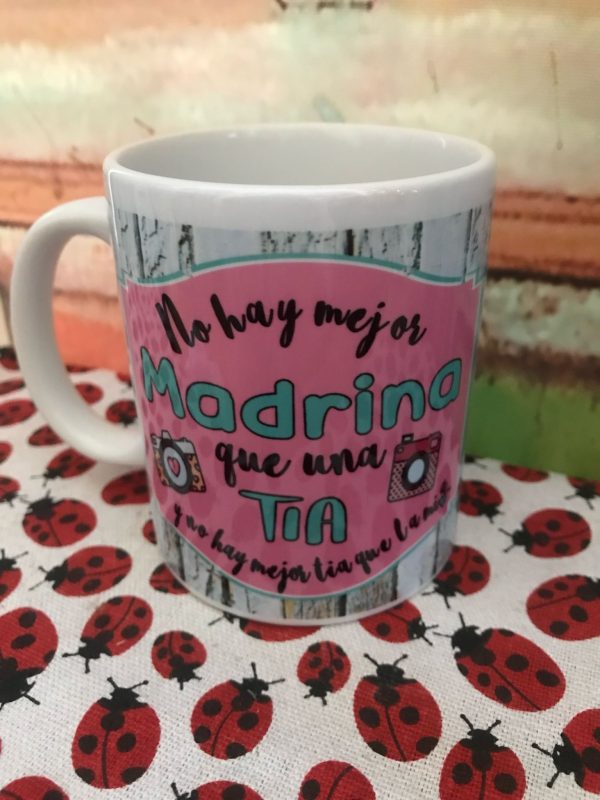 TAZA NO HAY MEJOR MADRINA QUE UNA TÍA