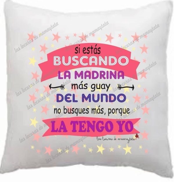 COJÍN BUSCANDO LA MEJOR MADRINA