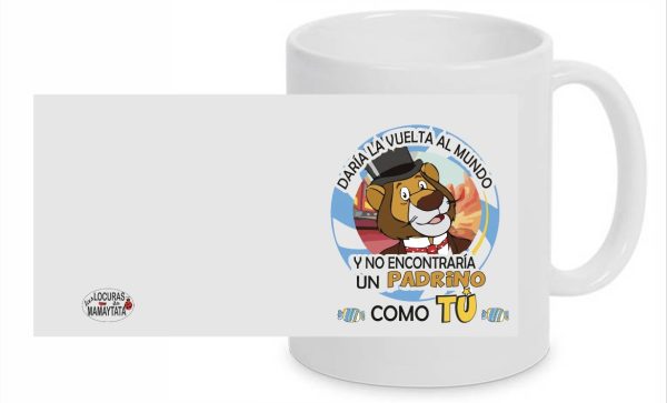 TAZA PADRINO VUELTA AL MUNDO