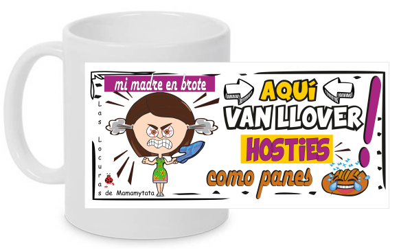 TAZA HOSTIES COMO PANES