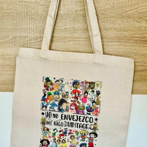 BOLSA DIBUJOS VINTAGE