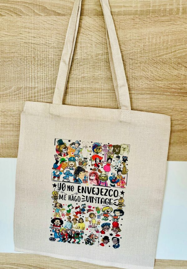 BOLSA DIBUJOS VINTAGE