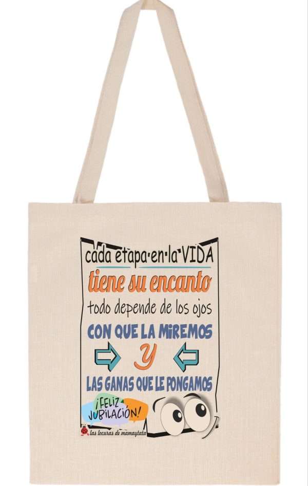 BOLSA JUBILACIÓN OJOS CON QUE LA MIRES