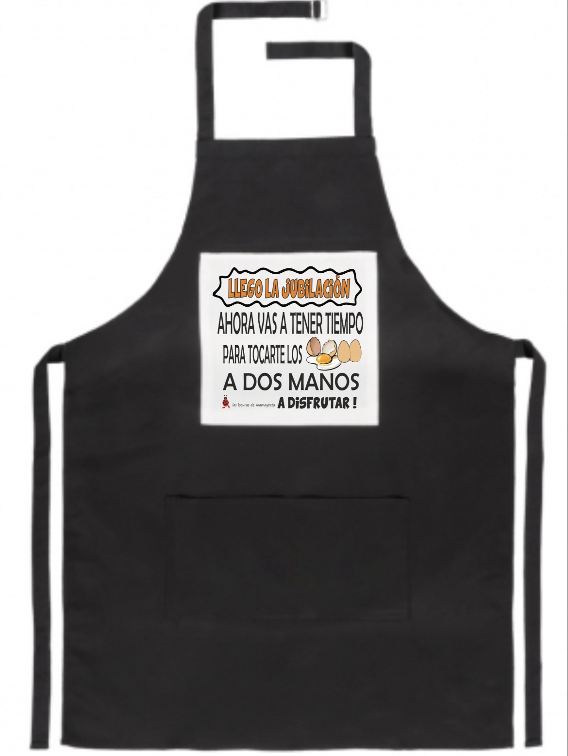 MANDIL TOCARTE LOS HUE A DOS MANOS