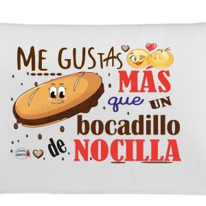 ALMOHADA  MINI VIAJE BOCADILLO DE NOCILLA