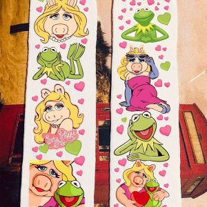 CALCETINES PEGGY Y LA RANA GUSTAVO DIBUJOS EGB