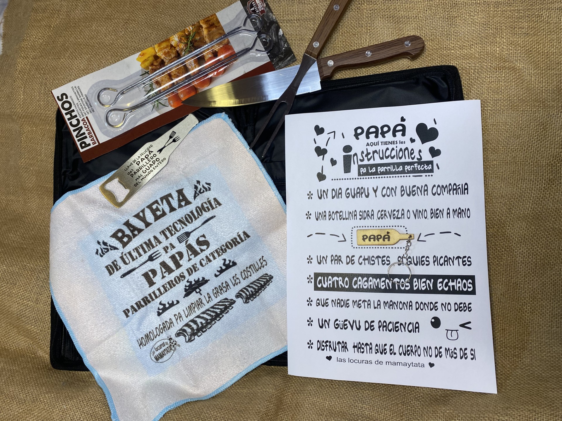 KIT PAPÁ PARRILLERO - Imagen 3