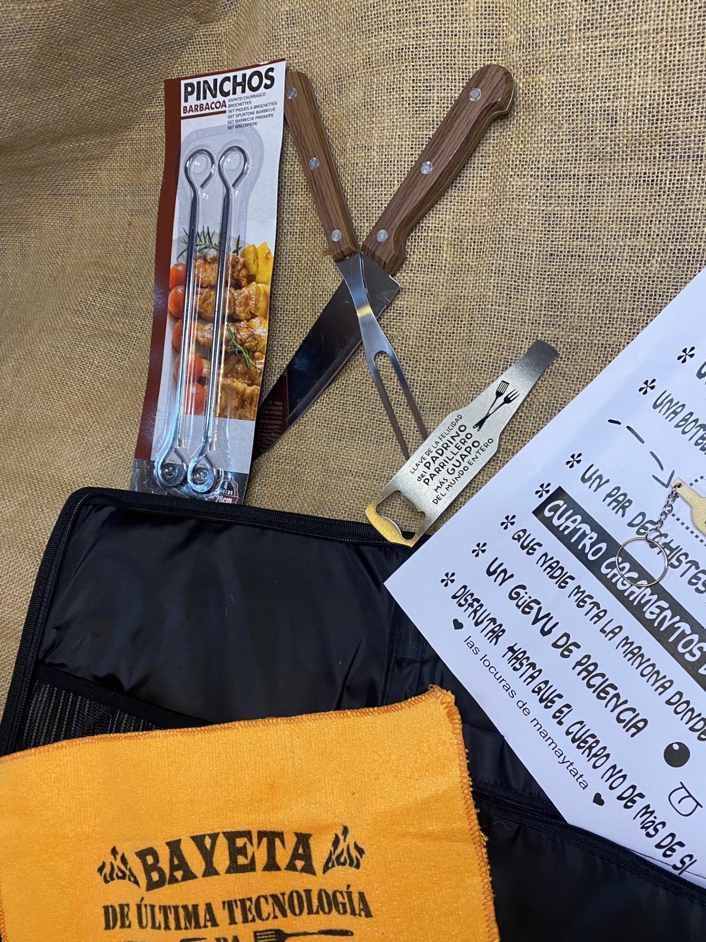 KIT PADRINO PARRILLERO - Imagen 4