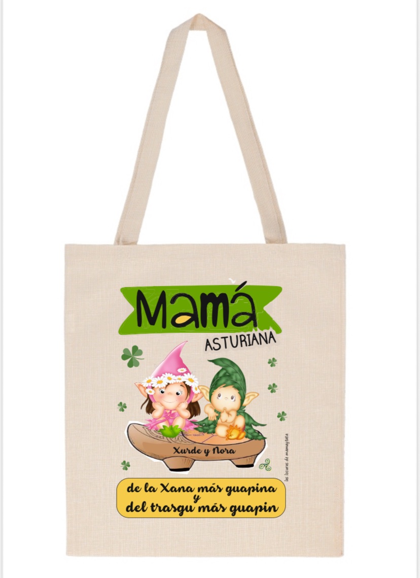 TOTE BAG MAMÁ XANA Y TRASGU