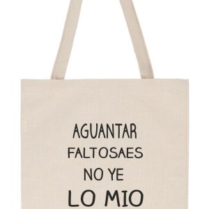 BOLSA TOTE AGUANTAR FALTOSAES