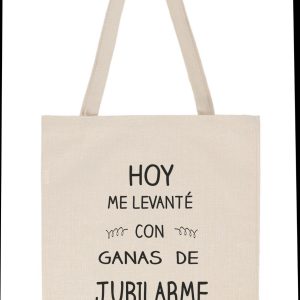 BOLSA TOTE GANAS DE JUBILARME