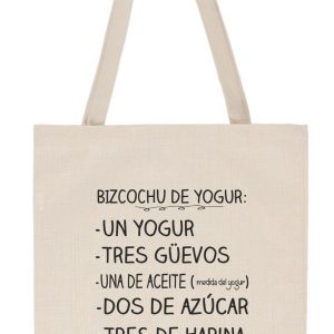 BOLSA TOTE BIZCOCHU DE YOGUR
